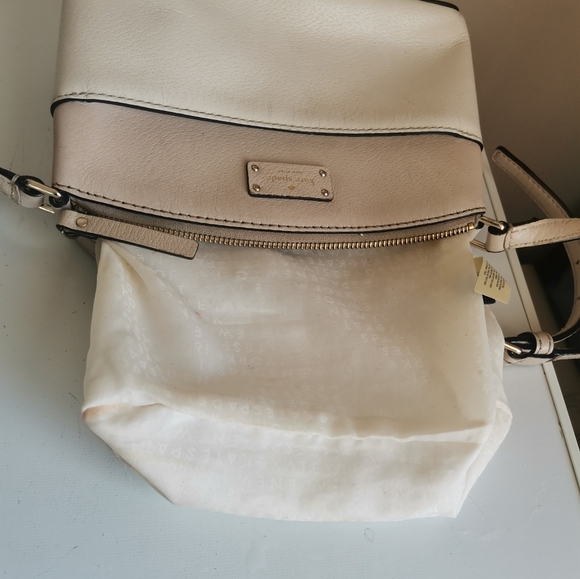 Kate Spade Tan and White Crossbody Bag - Picture 6 of 10